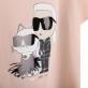 Детска тениска с апликация Karl Lagerfeld за момиче